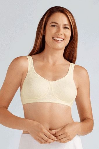 Picture of AMOENA POST-MASTECTOMY BRA - CHAMPAGNE - SIZE 36A #0946